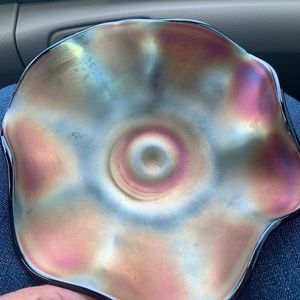 Old Carnival glass bowl